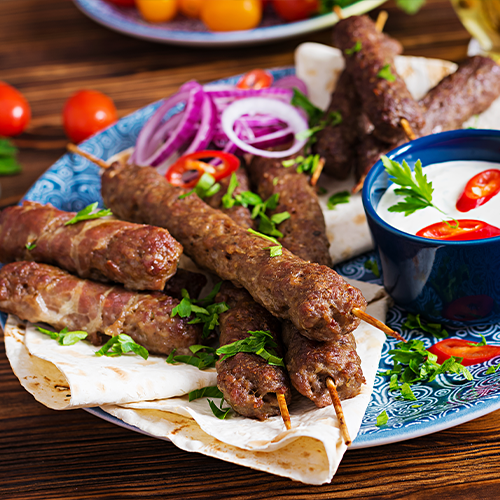  Lamb Seekh Kebab
